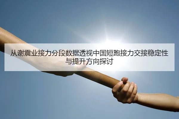 从谢震业接力分段数据透视中国短跑接力交接稳定性与提升方向探讨